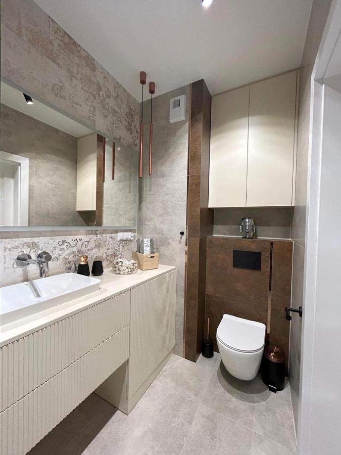 Apartament Nr 50, 2 Sypialnie, Wygodny Parking Podziemny Stary Toruń Kültér fotó